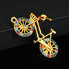 Gold Multicolor Rhinestone