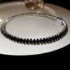 Black Crystal Collar