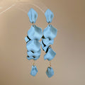 Petal Sequin Cascade Drop Earrings Available in Five Colors view 10