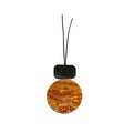 Black Cord Resin Geometric Pendant Necklace Two Styles view 5