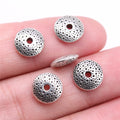 10x3mm 0.8g Zinc Alloy Large Hole Spacer Beads for Bracelet Necklace Jewelry Making Crafts