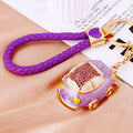 Jeweled Beetle Car Keychains With Color and Wrist Strap Options view 9