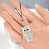 Green Multicolor Cat