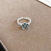 Blue Flower Twist