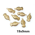 Gold Tone Stainless Steel Animal Charms in Eighteen Designs view 7
