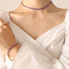 Purple Necklace