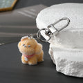 Flocked Plush Dog Breed Keychains Lobster Clasp Four Styles view 3