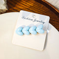 Glossy Heart Duckbill Hair Clips Twenty Color Options view 3
