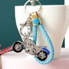 Blue-Braided Blue Punk-Motorcycle