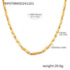 Gold Twisted Necklace