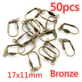 Leverback Earring Clasps in Assorted Metal Finishes view 12