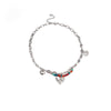 Silver Multicolor Heart