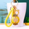 Yellow-Strap Yellow Fortune-Plaque