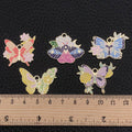 Gold-Tone Flower and Butterfly Metal Charms with 6 Listed Options view 2
