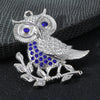 Silver-tone Rhinestone