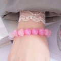 Glossy Barrel Bead Bracelets Solid and Cat Paw Multicolor view 12