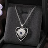 Silver Open Heart