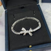 Silver Crystal Bow