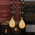 Gold Shell Star Pendant Necklace Snake Chain or Black Beads view 4