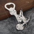 Motorcycle-Shaped Metal Bottle Opener in Five Finishes view 2