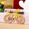 Yellow Jeweled-Bicycle