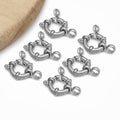 Gold-Tone Spring Clasp Jewelry Findings with 20 Listed Options view 11