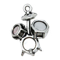 Antique Silver Musical Instrument Metal Charms with 26 Listed Options view 10
