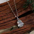 Mini Gourd Pendant Necklaces Silver Tone 7 Stone Colors view 7