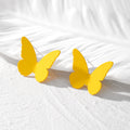 Butterfly Stud Earrings in Seven Bright Color Options view 8