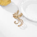 Gold Tone Silver Tone Handbag Metal Brooch Pin for Jackets and Lapels view 3