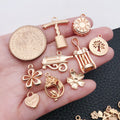 Gold-Tone Musical Instrument Metal Charms with 15 Listed Options view 4