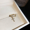 Assorted Crystal Single Ear Cuffs in Ten Geometric Designs view 7