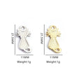 Enamel-Look Silver Gold Cat Alloy Charms in 12 Styles view 4