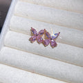 Marquise Crystal Flower Stud Earrings in Four Colors view 6