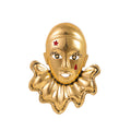 Gold Tone Flower Polished Metal Brooch Pin for Jackets and Lapels view 1