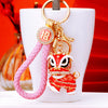 Pink-Fortune-Strap Pink Lion-Dance