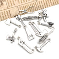 Antique Silver Hand Tool Metal Charms with 14 Listed Options view 3