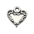 Metallic Heart and Letter Metal Charms with 18 Listed Options view 12