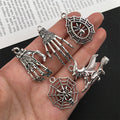 Metallic Pumpkin and Bat Metal Charms with 31 Listed Options view 3