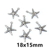 Silver Large Starfish