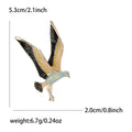 Enamel Hummingbird Brooch Decorative Lapel Pin For Jackets And Scarves view 6