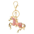 Mixed Rocking Horse Swan Peacock and Cross Keychains in Eight Designs view 5