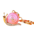 Crystal Snail Keychains with Spiral Shells in Four Colors view 5