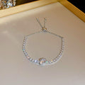 Twenty One Crystal Slider Bracelet Styles In Gold And Silver Tones view 6