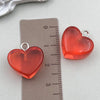 Clear Red Heart