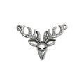 Antique Silver Reindeer Metal Charms with 12 Listed Options view 8