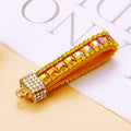 Rectangular Crystal DIY Loop Components in Eleven Colors plus Assorted view 12