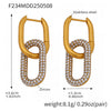 Gold Pavé Link