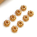 Alloy Gold-Tone Spacer Bead Metal Beads with 9 Listed Options view 10