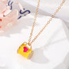Yellow Magenta Heart